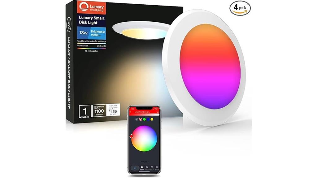 smart rgbww ceiling light