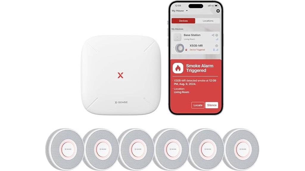 smart smoke detector with voice