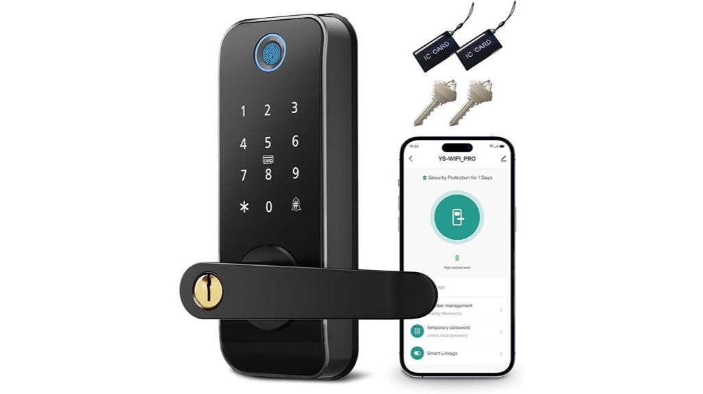 smart wifi touchscreen lock