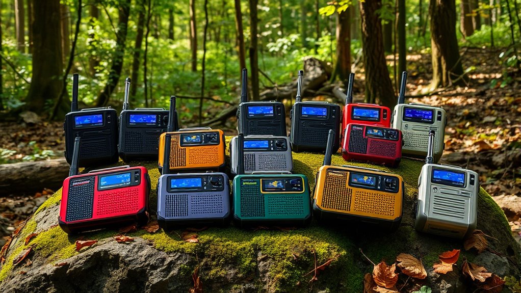 solar powered emergency radios