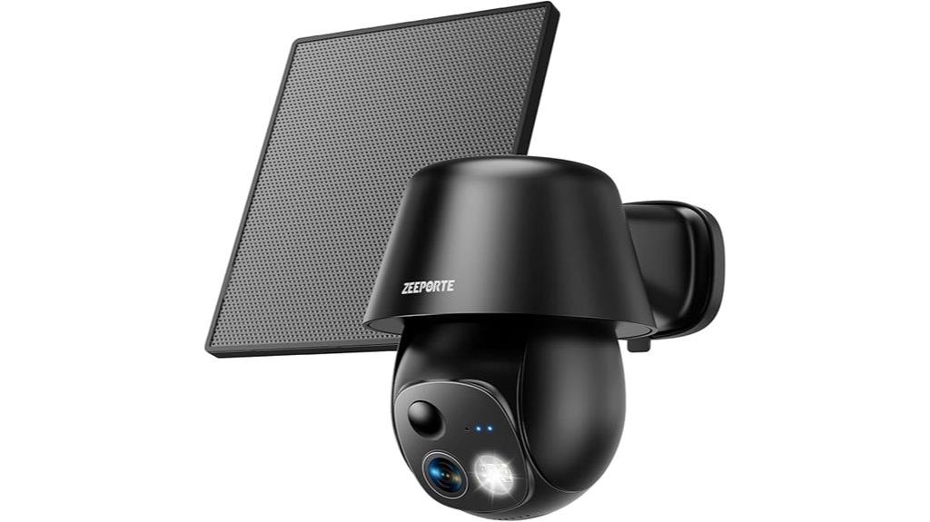 solar wireless security camera