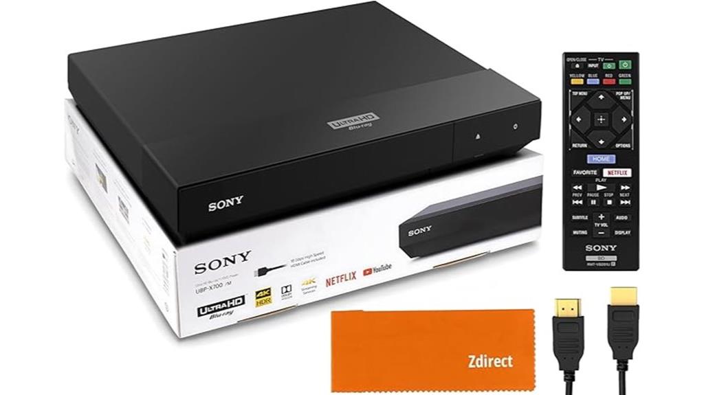 sony 4k ultra hd player
