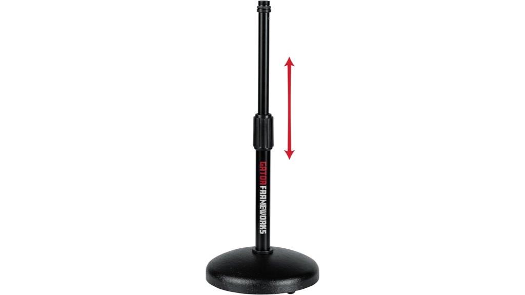 sturdy microphone stand base