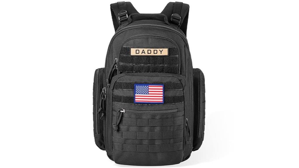 stylish dual purpose diaper bag