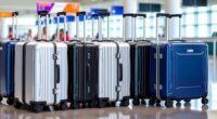 stylish durable travel luggage