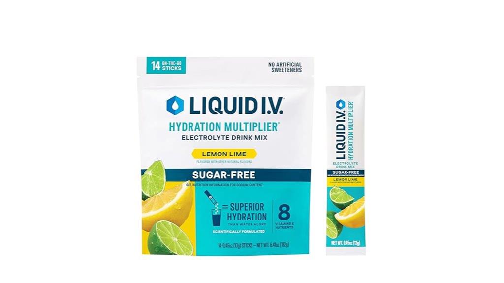 sugar free hydration sticks