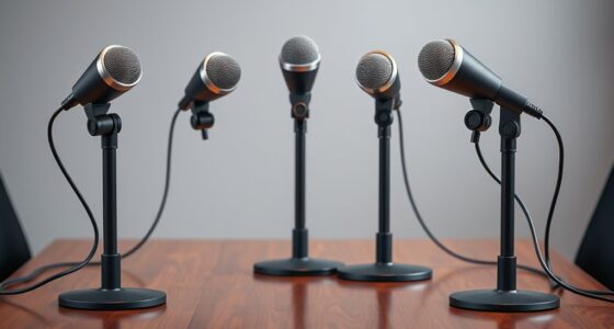 top adjustable mic stands