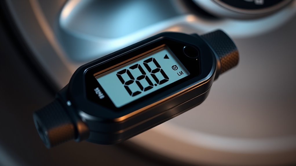 top backlit tire gauges
