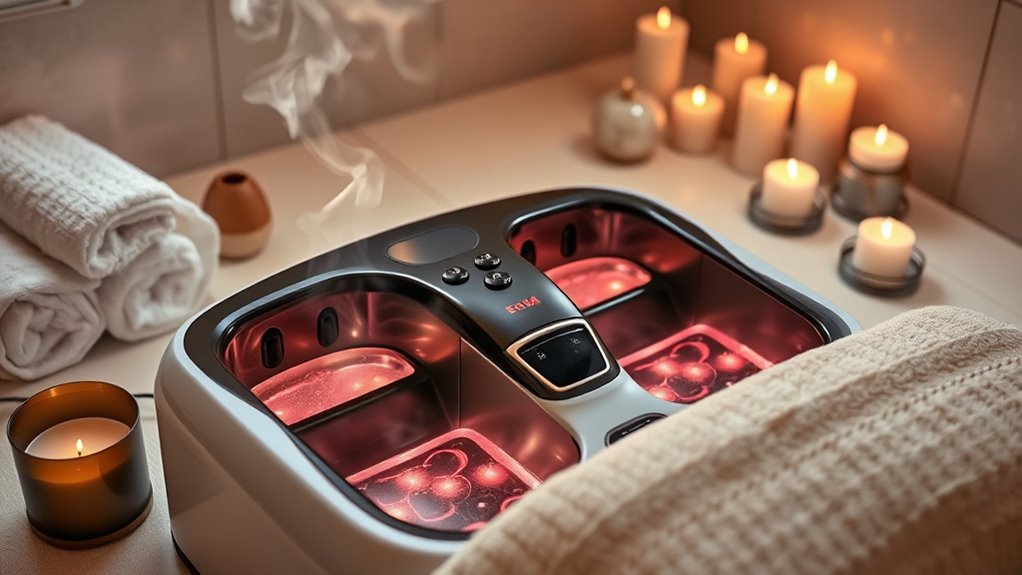 top heated pedicure spa massagers