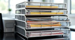 top metal mesh file organizers
