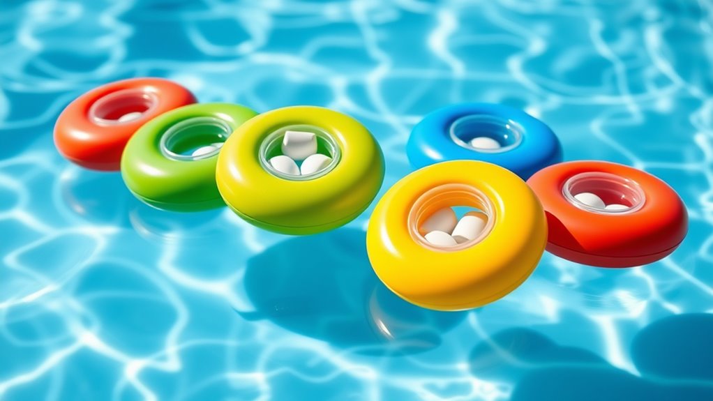 top pool chlorine dispensers