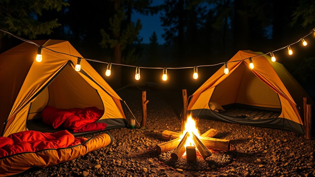 top rechargeable camping string lights