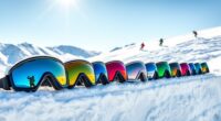top snow goggles with anti fog
