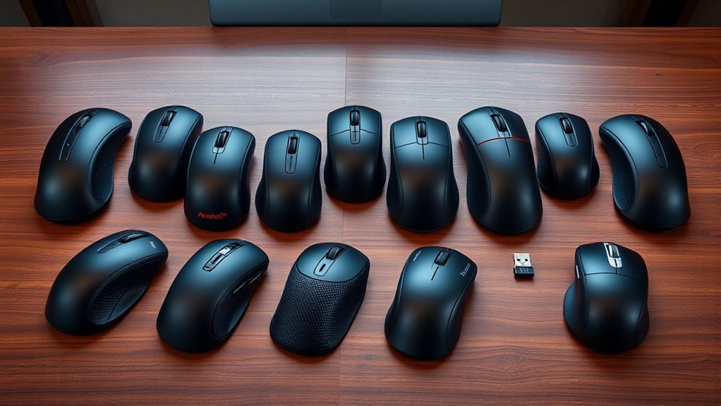 top wireless vertical mice