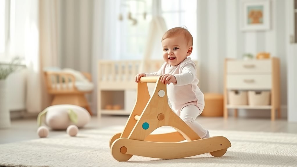 top wooden baby walkers