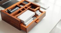top wooden desk organizers