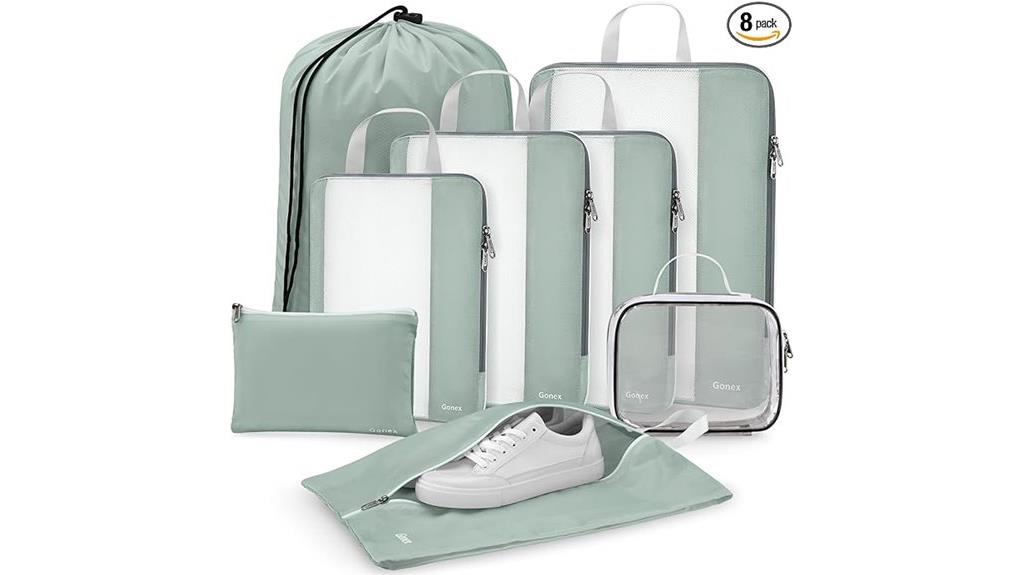 travel compression packing cubes