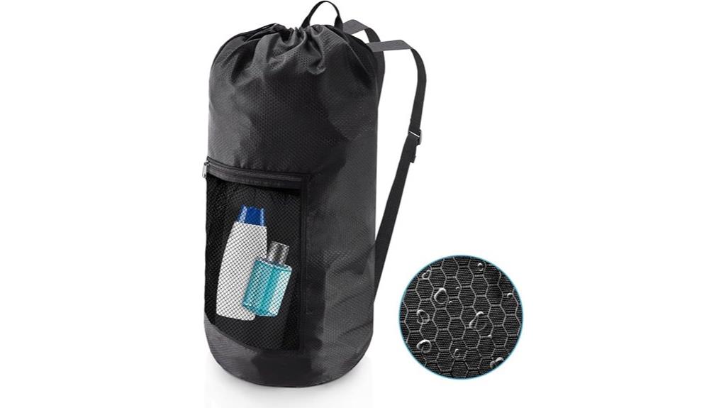 travel laundry bag with mesh