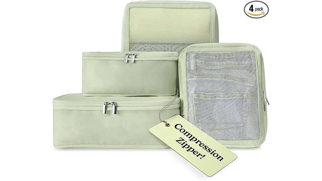 travel luggage packing cubes