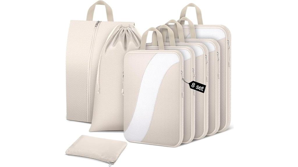 travel packing cube set