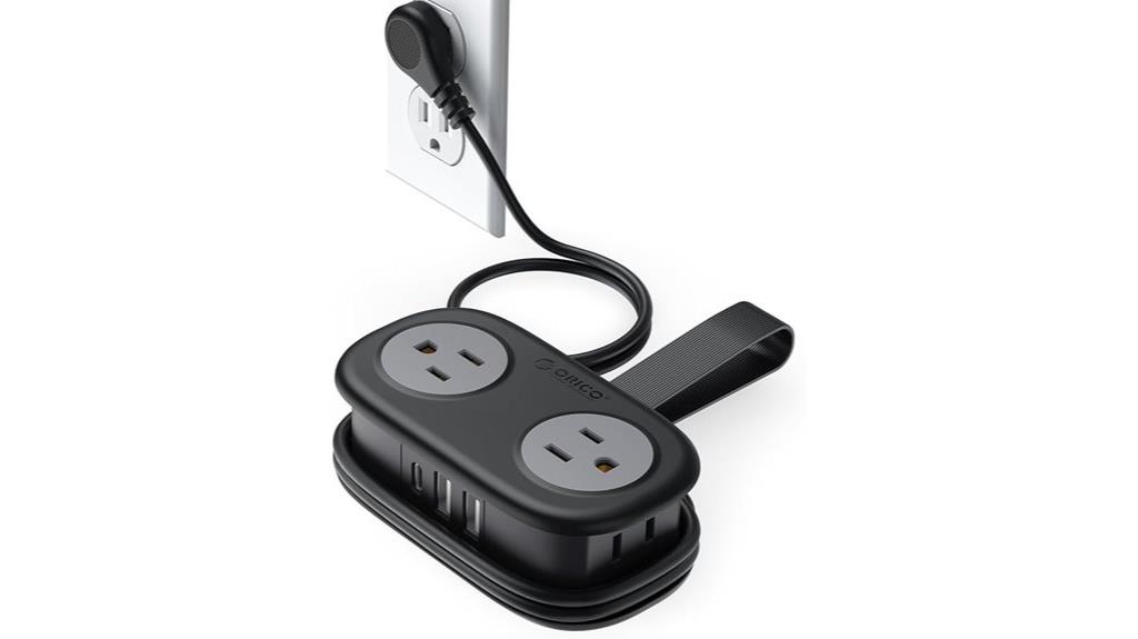 travel power strip features