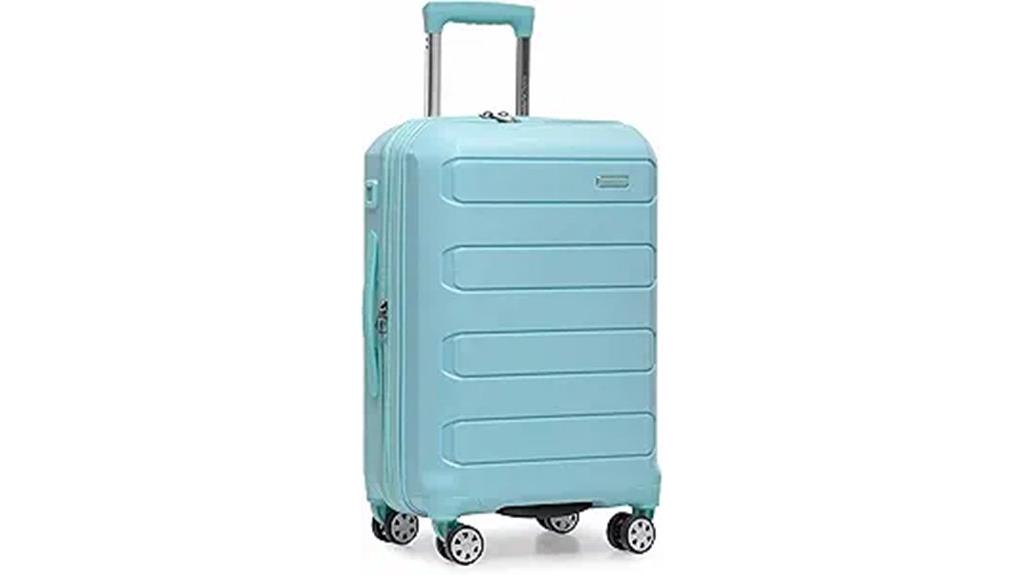 travelers choice spinner luggage