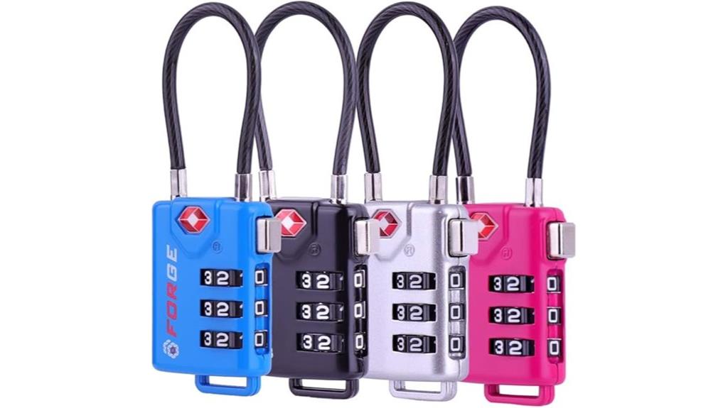 tsa approved luggage lock