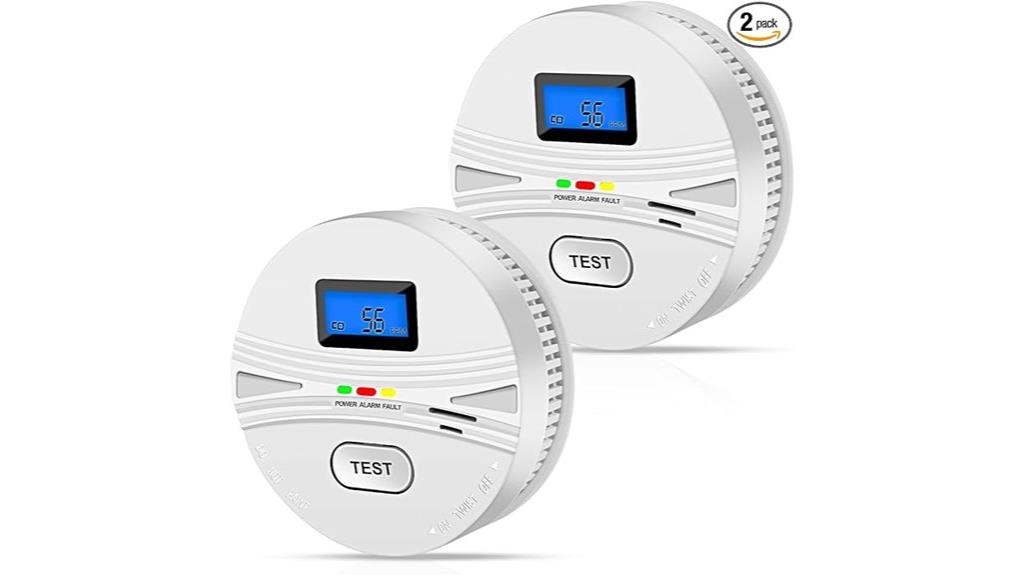 two detectors included