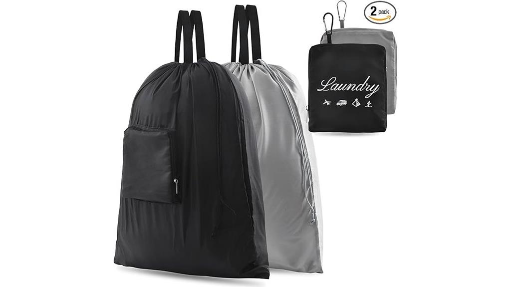 two laundry bags included