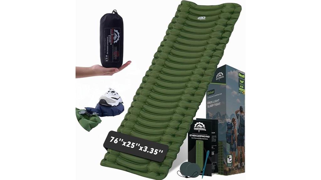 ultralight sleeping pad