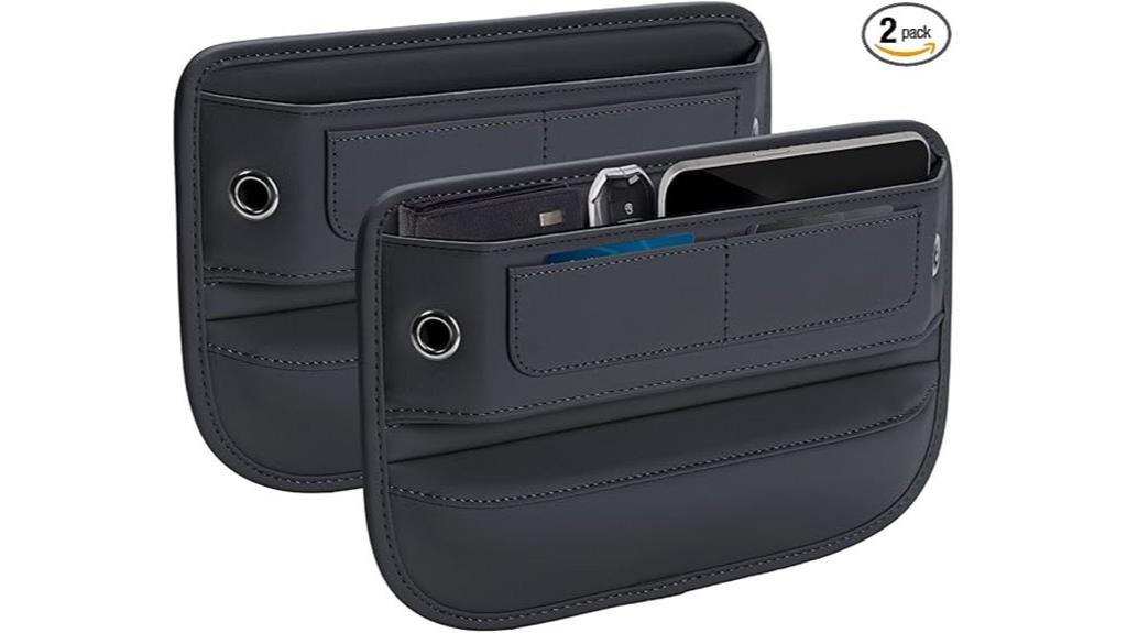 universal leather seat organizer