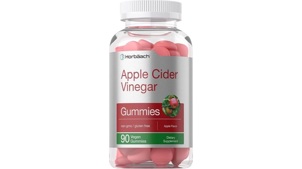 vegan apple cider gummies