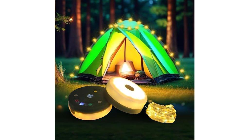 versatile retractable camping lights