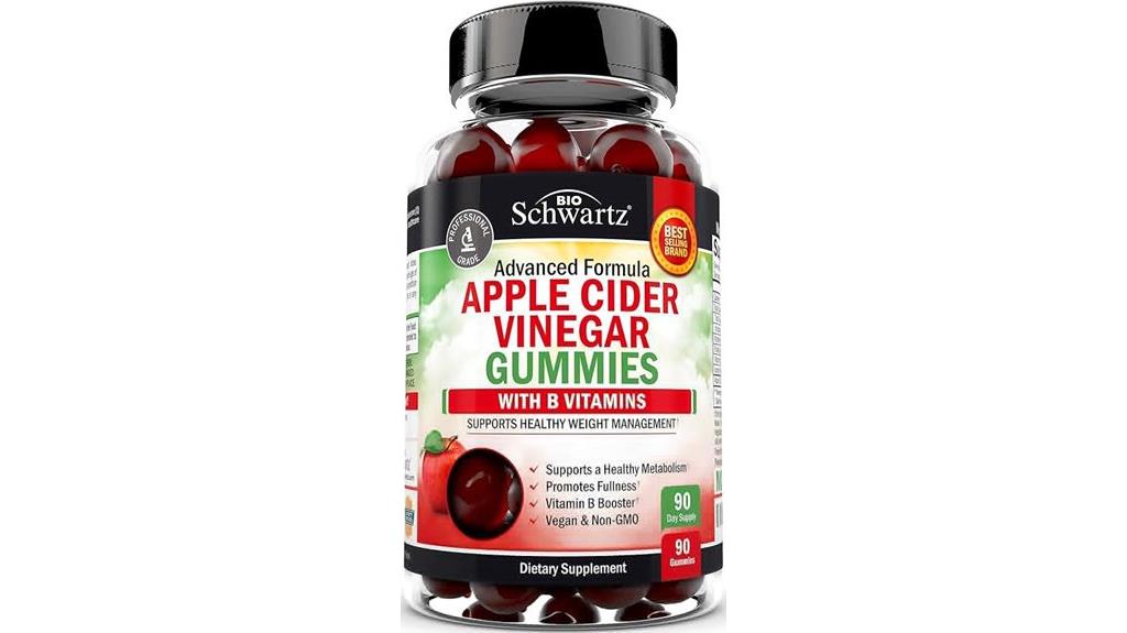 vinegar gummies for slimming