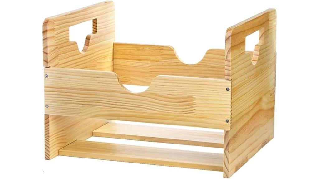 vinyl record storage crate