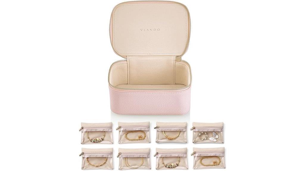 vlando women s jewelry organizer
