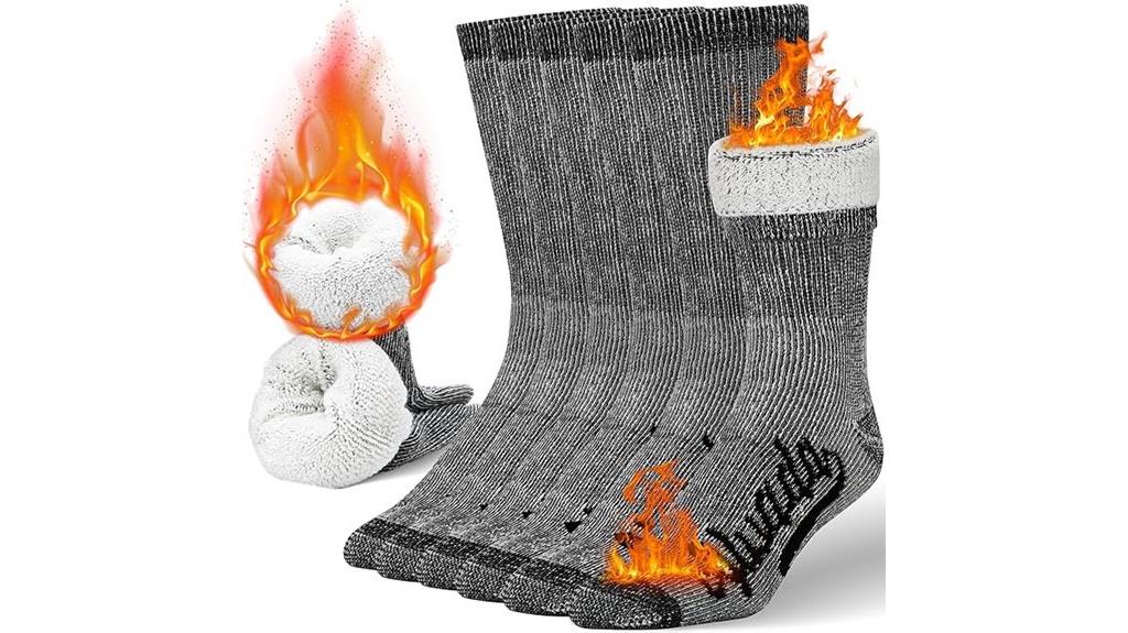 warm durable wool socks