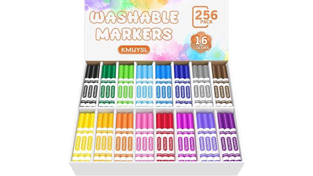washable markers assorted colors