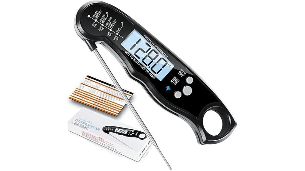waterproof instant read thermometer