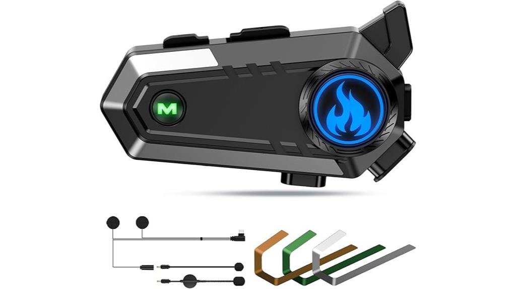 waterproof motorcycle bluetooth headset