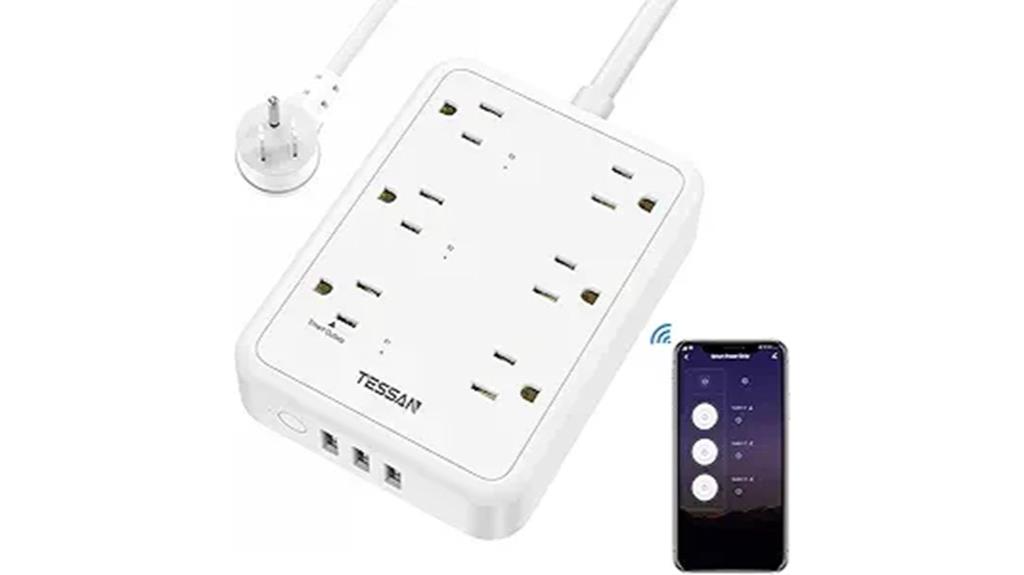 wifi enabled surge protector strip