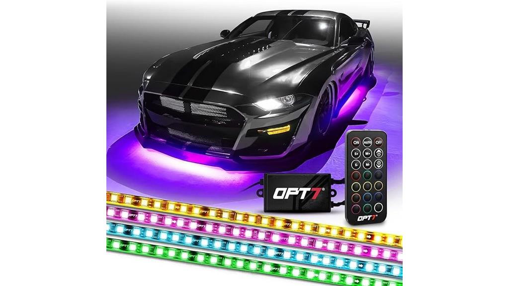 wireless app controlled car glow