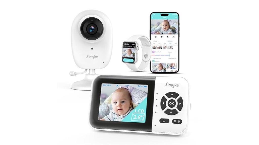 wireless baby monitor with night vision