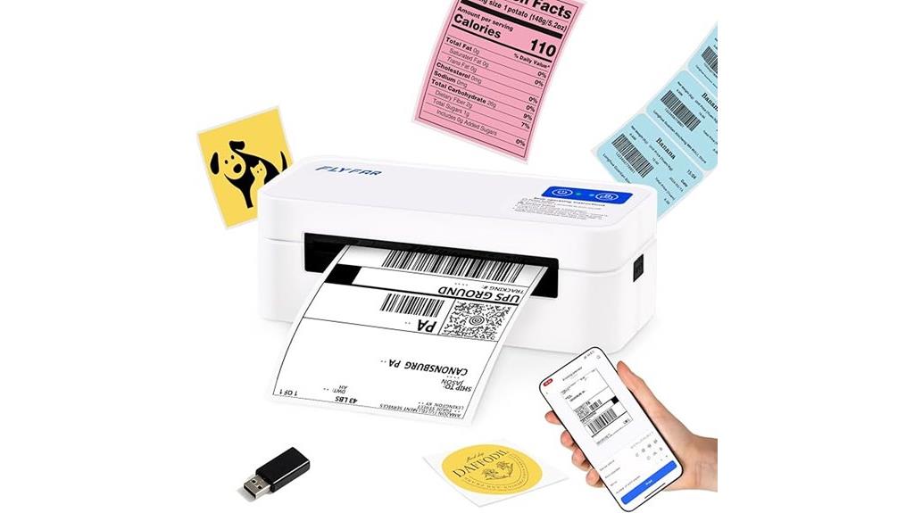 wireless bluetooth label printer