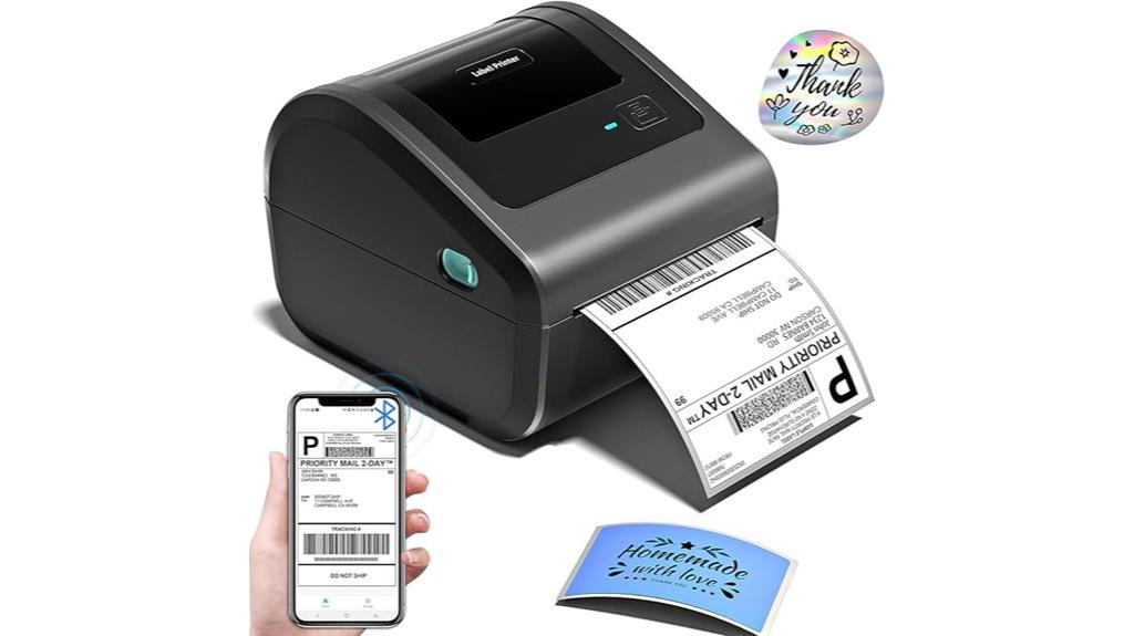 wireless bluetooth shipping printer