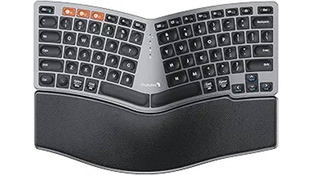 wireless ergonomic split keyboard