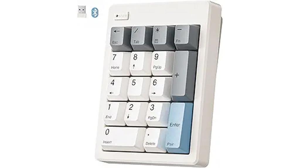 wireless mechanical number pad