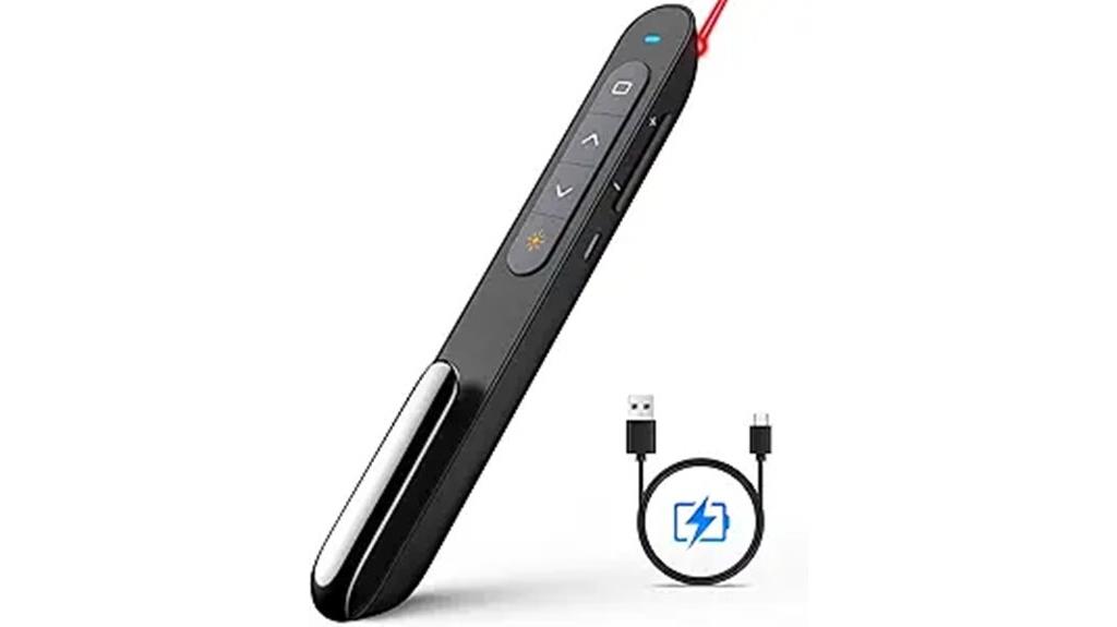 wireless presentation remote