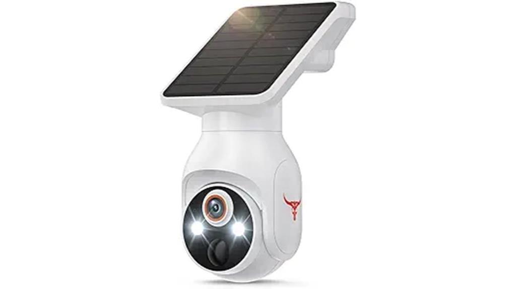 wireless solar security camera