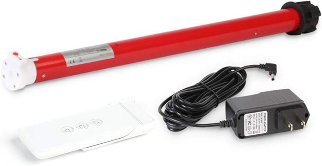 wireless tubular roller shade